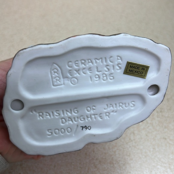 Cerámica Excelsis Raising of Jairus Daughter 790/5000 1986 - Picture 5 of 5